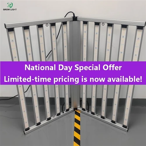National Day Special: 1000W Foldable LED Grow Light Now In Stock