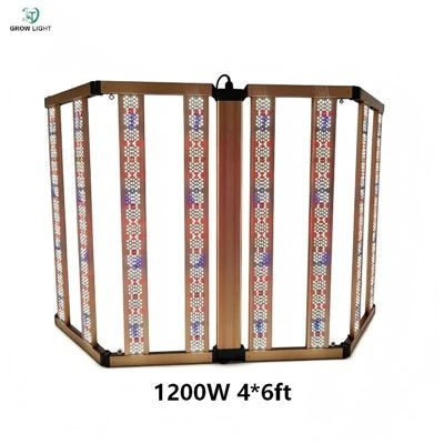 Trifold Wide Bar LED Grow Light For Flowering Stage